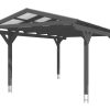 Carport Westerwald 362 x 648 cm, weiß