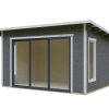 Gartenhaus Tournai 2, 420 x 300 cm, schiefergrau