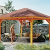 Pavillon Cannes 2, Leimholz, eiche hell