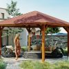 Pavillon Cannes 2, Leimholz, nussbaum