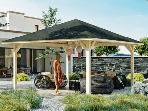 Pavillon Cannes 3, Leimholz, natur