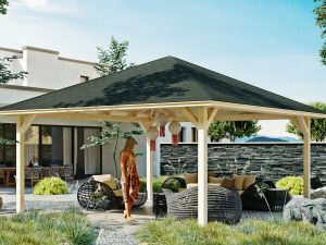Pavillon Cannes 4, Leimholz, natur