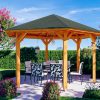 Pavillon Nancy 3, Leimholz, eiche hell