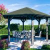 Pavillon Nancy 3, Leimholz, grau