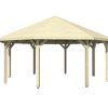 Pavillon Nice 4, Leimholz, natur