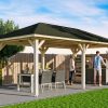 Pavillon Orleans 1, Leimholz, natur