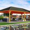 Pavillon Orleans 4, Leimholz, eiche hell