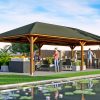 Pavillon Orleans 4, Leimholz, nussbaum