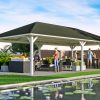 Pavillon Orleans 4, Leimholz, weiss