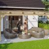 Terrassenüberdachung Ancona 541 x 300 cm, Leimholz, natur