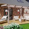 Terrassenüberdachung Rimini 434 x 250 cm, Douglasie, natur