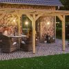 Terrassenüberdachung Siena 434 x 250 cm, Leimholz, natur Terrassenüberdachung Siena 434 x 250 cm, Leimholz, natur