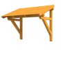 Vordach Paderborn Typ 1, 242 x 156 cm, eiche hell