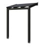 Vordach Prerow, 203 x 128 cm, anthrazit Vordach Prerow, 203 x 128 cm, anthrazit