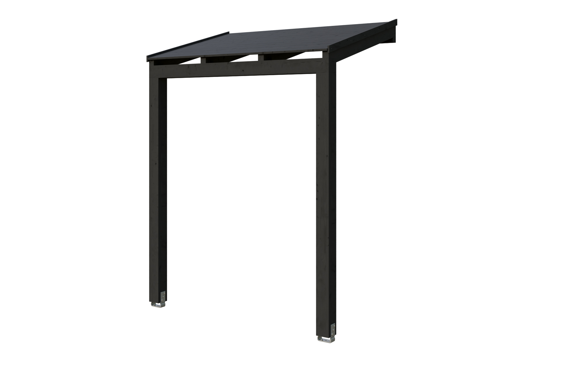 Vordach Prerow, 203 x 128 cm, anthrazit Vordach Prerow, 203 x 128 cm, anthrazit