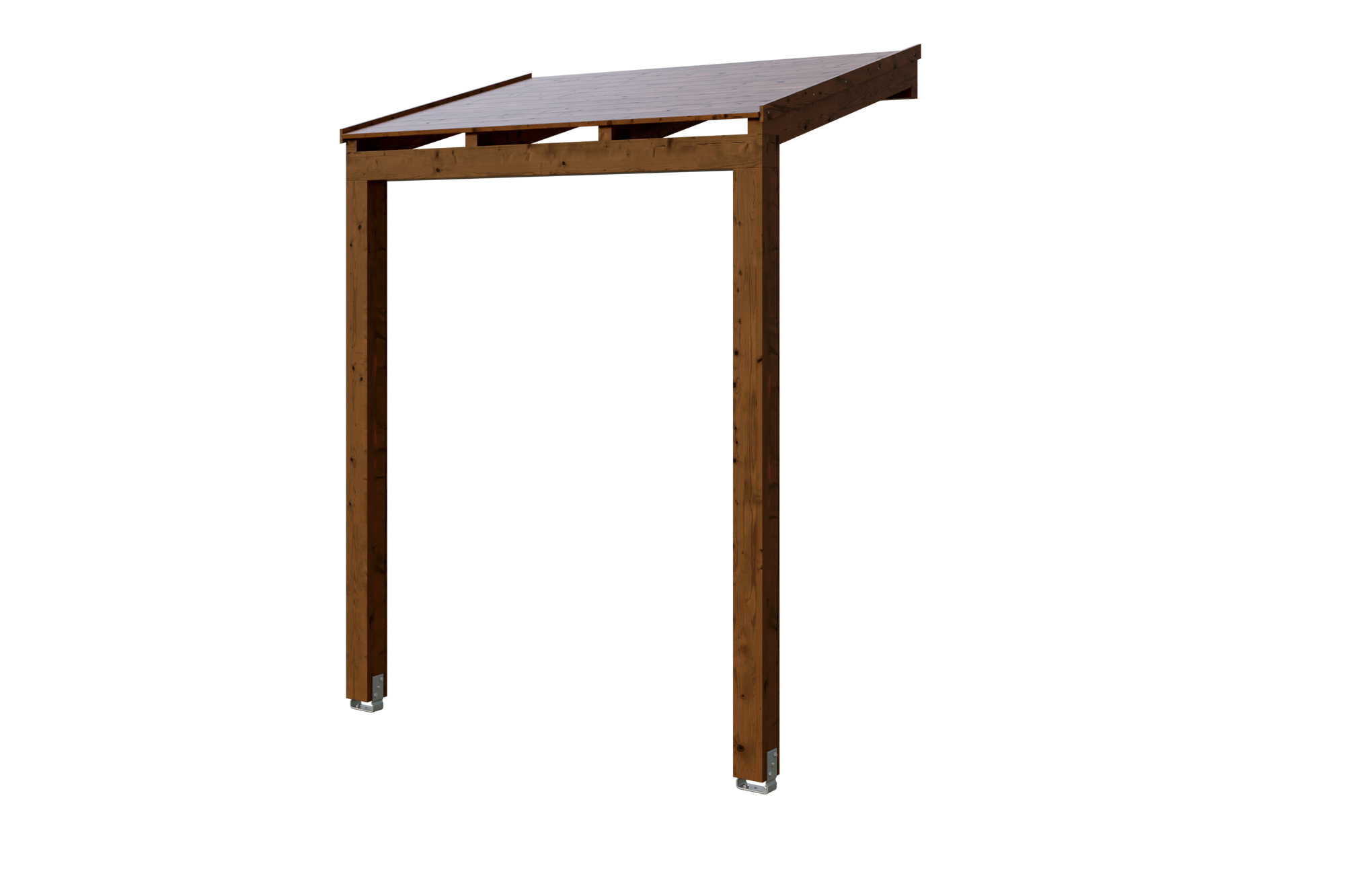 Vordach Prerow, 203 x 128 cm, nussbaum Vordach Prerow, 203 x 128 cm, nussbaum
