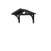 Vordach Stettin 180 x 80 cm, anthrazit Vordach Stettin 180 x 80 cm, anthrazit