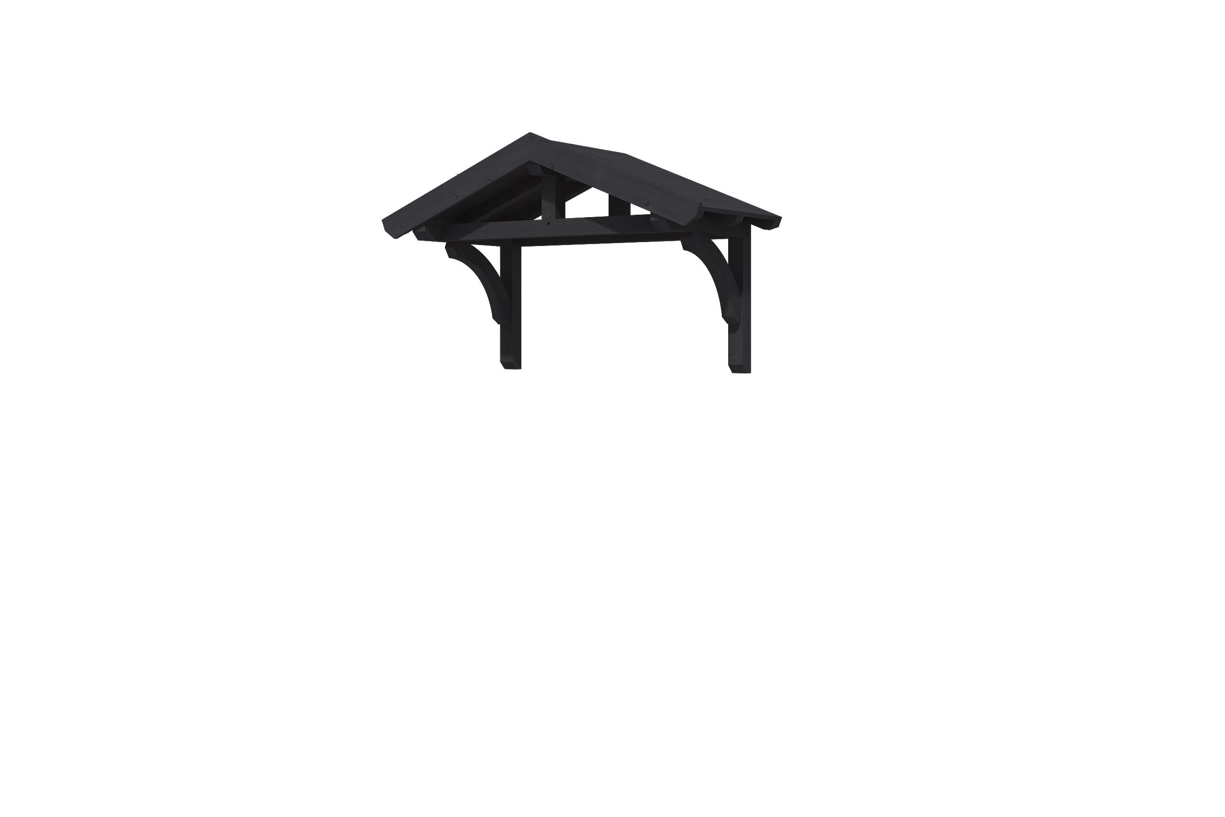 Vordach Stettin 180 x 80 cm, anthrazit Vordach Stettin 180 x 80 cm, anthrazit