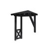 Vordach Wesel Typ 3, 188 x 126 cm, anthrazit Vordach Wesel Typ 3, 188 x 126 cm, anthrazit
