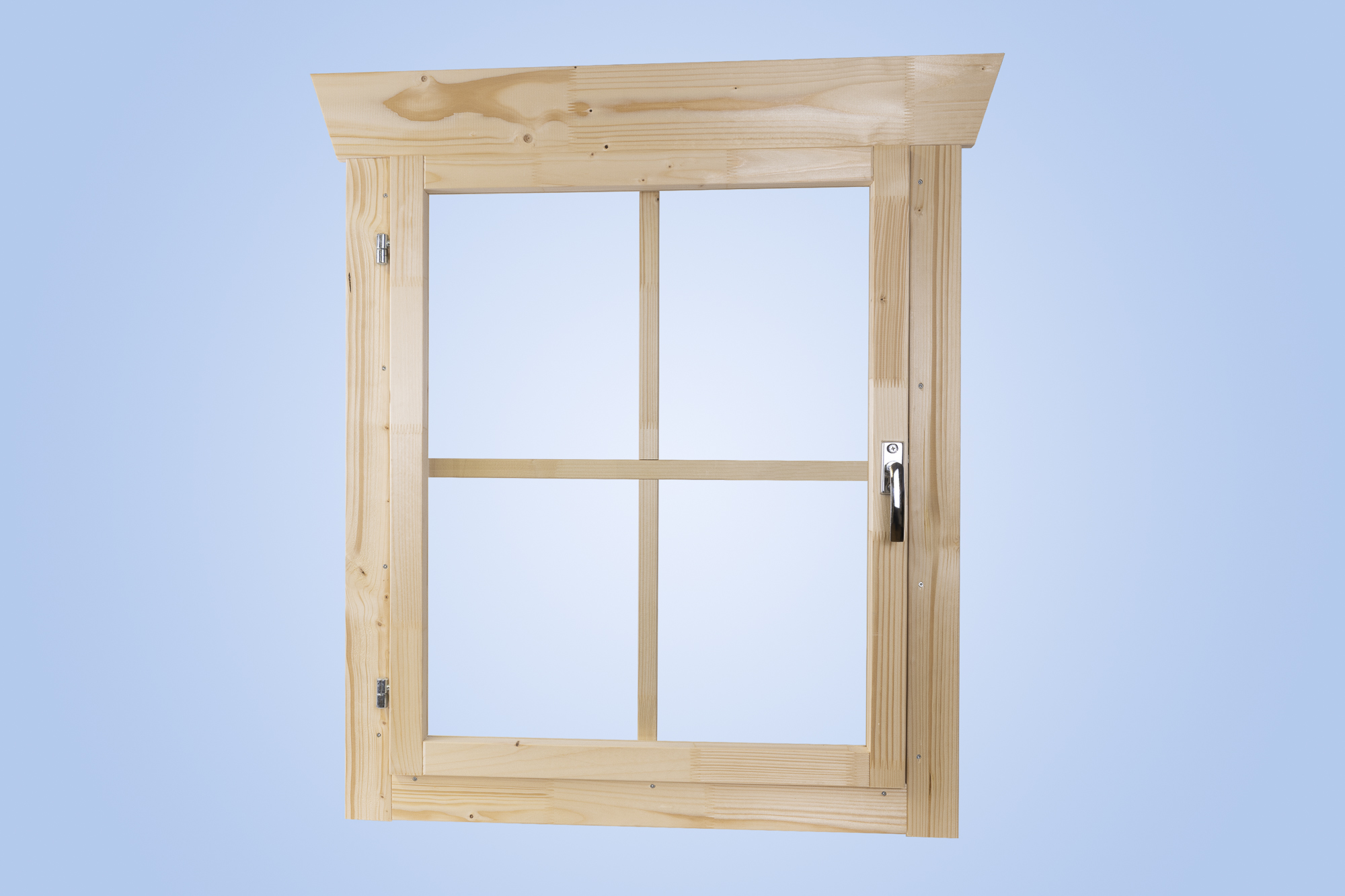 Einzelfenster BxH 57,5 x 70,5 cm, Anschlag links für 28 mm Häuser