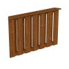 Brüstung Deckelschalung 120 x 84 cm, Douglasie, nussbaum Brüstung Deckelschalung 120 x 84 cm, Douglasie, nussbaum