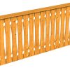 Brüstung Balkonschalung 180 x 96 cm, Fichte, eiche hell Brüstung Balkonschalung 180 x 96 cm, Fichte, eiche hell