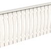 Brüstung Balkonschalung 180 x 96 cm, Fichte, weiß Brüstung Balkonschalung 180 x 96 cm, Fichte, weiß
