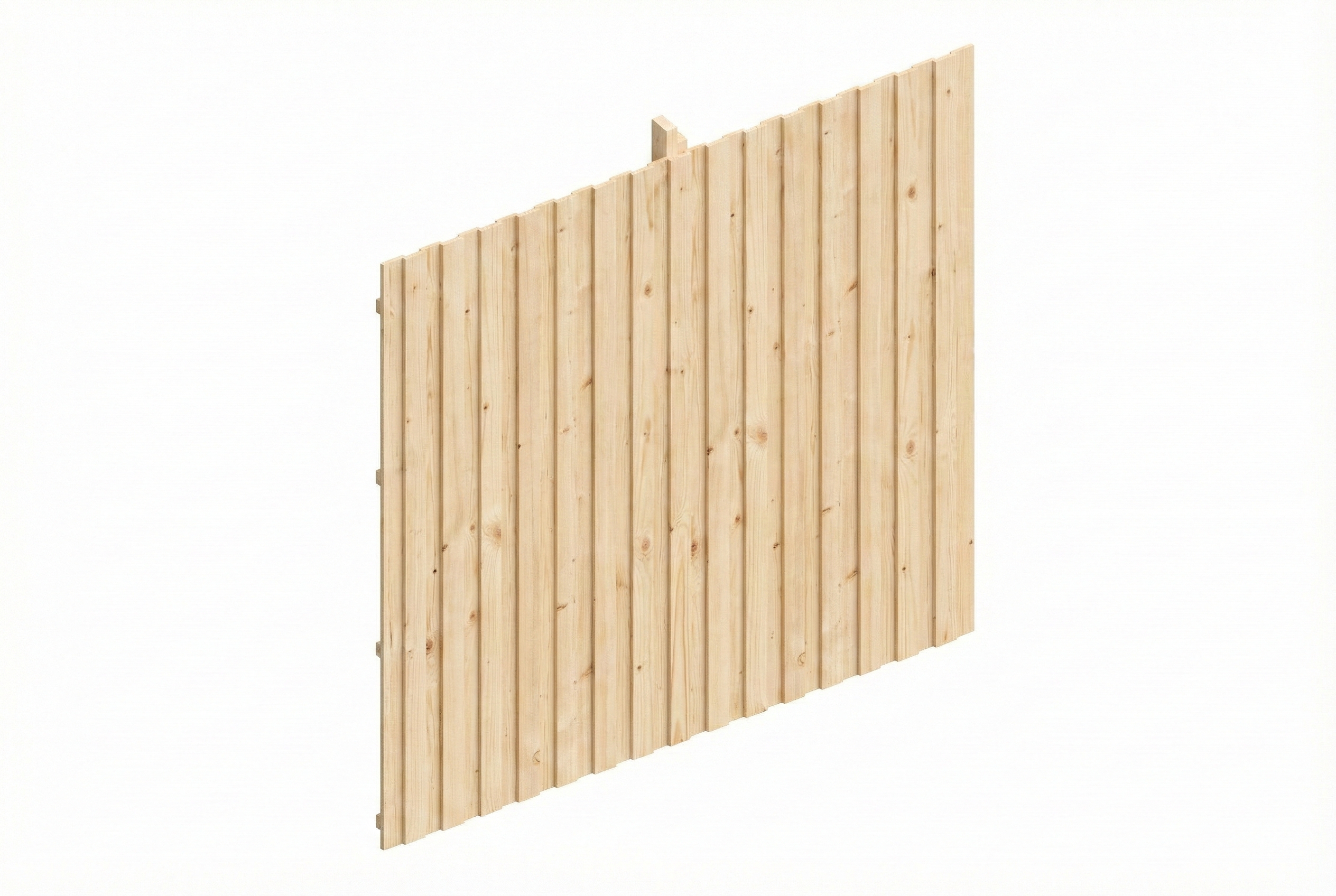 Rückwand Deckelschalung 362 x 330 cm, Fichte, natur Rückwand Deckelschalung 362 x 330 cm, Fichte, natur