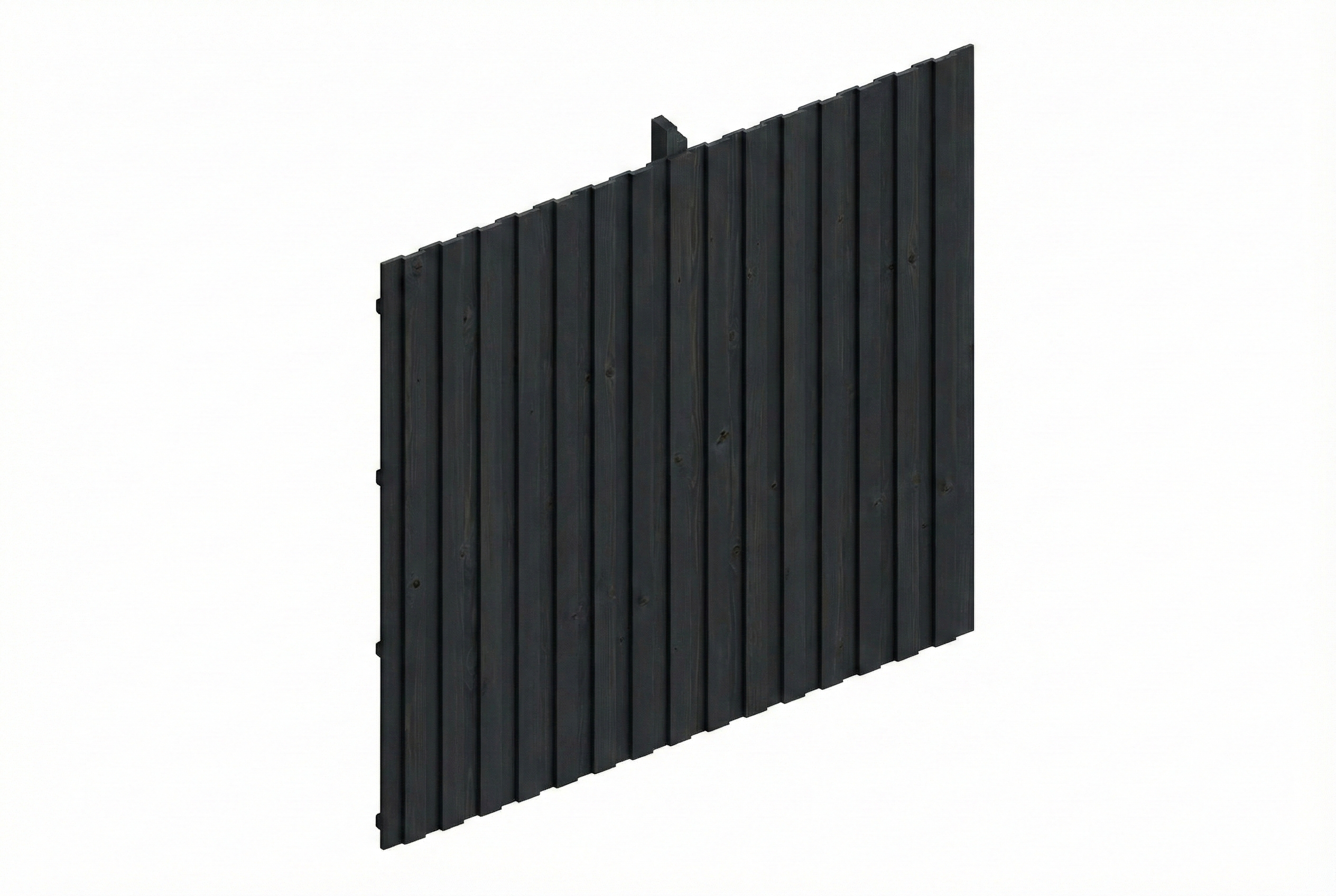 Rückwand Deckelschalung 362 x 330 cm, Fichte, anthrazit Rückwand Deckelschalung 362 x 330 cm, Fichte, anthrazit