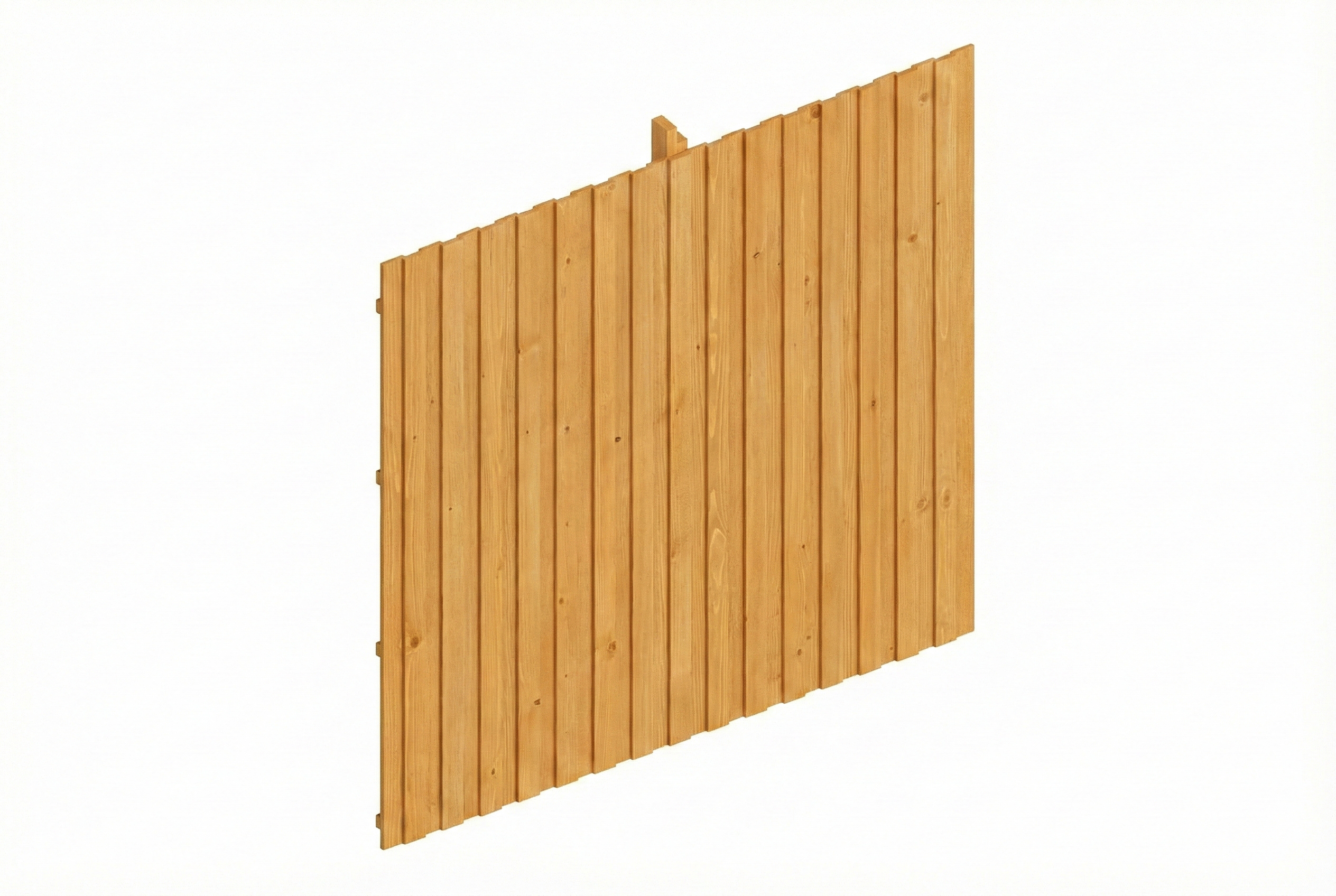 Rückwand Deckelschalung 362 x 330 cm, Fichte, eiche hell Rückwand Deckelschalung 362 x 330 cm, Fichte, eiche hell