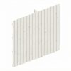 Rückwand Deckelschalung 362 x 330 cm, Fichte, weiß Rückwand Deckelschalung 362 x 330 cm, Fichte, weiß