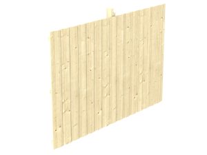 Rückwand Deckelschalung 352 x 220 cm, Fichte, natur