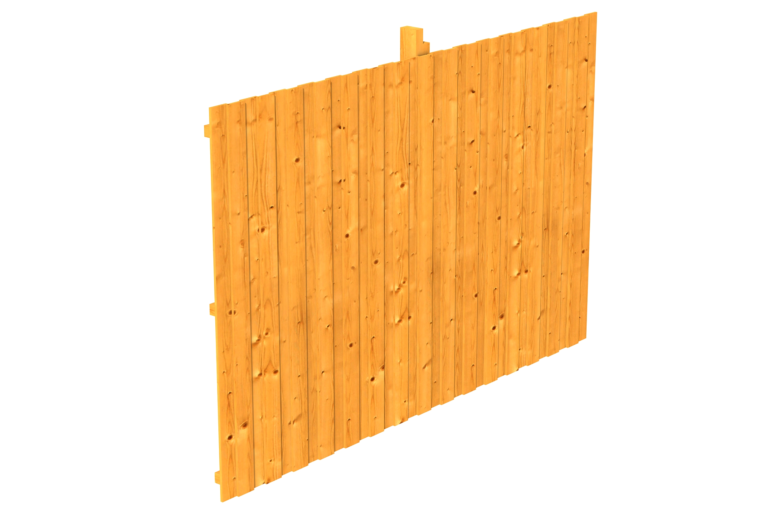 Rückwand Deckelschalung 352 x 220 cm, Fichte, eiche hell