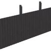 Rückwand Deckelschalung 550 x 180 cm, Fichte, anthrazit Rückwand Deckelschalung 550 x 180 cm, Fichte, anthrazit