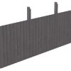 Rückwand Deckelschalung 550 x 180 cm, Fichte, schiefergrau Rückwand Deckelschalung 550 x 180 cm, Fichte, schiefergrau