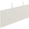Rückwand Deckelschalung 550 x 180 cm, Fichte, weiß Rückwand Deckelschalung 550 x 180 cm, Fichte, weiß