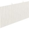 Rückwand Deckelschalung 550 x 220 cm, Fichte, weiß