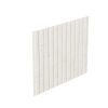 Seitenwand Deckelschalung 230 x 180 cm, Fichte, weiß