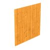 Seitenwand Deckelschalung 230 x 220 cm, Fichte, eiche hell