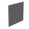 Seitenwand Deckelschalung 230 x 220 cm, Fichte, schiefergrau