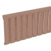 Brüstung Deckelschalung 170 x 84 cm, Douglasie, natur