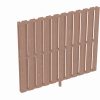 Seitenwand Deckelschalung 205 x 160 cm, Douglasie, natur