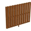 Seitenwand Deckelschalung 205 x 160 cm, Douglasie, nussbaum