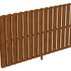 Seitenwand Deckelschalung 305 x 160 cm, Douglasie, nussbaum