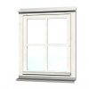 Einzelfenster Rahmenaußenmaß 69,1 x 82,1 cm weiß Einzelfenster Rahmenaußenmaß 69,1 x 82,1 cm weiß
