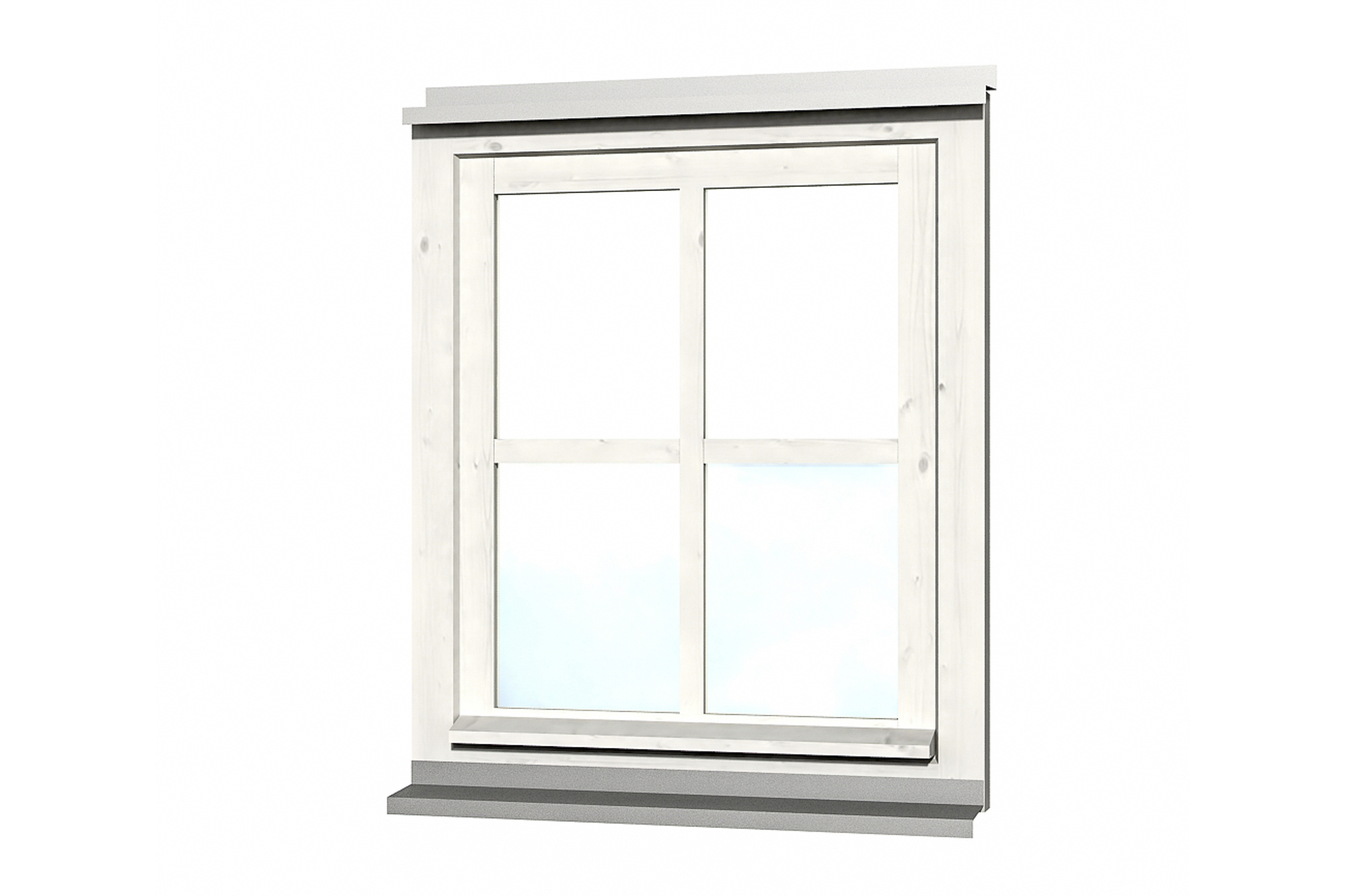 Einzelfenster Rahmenaußenmaß 69,1 x 82,1 cm weiß Einzelfenster Rahmenaußenmaß 69,1 x 82,1 cm weiß
