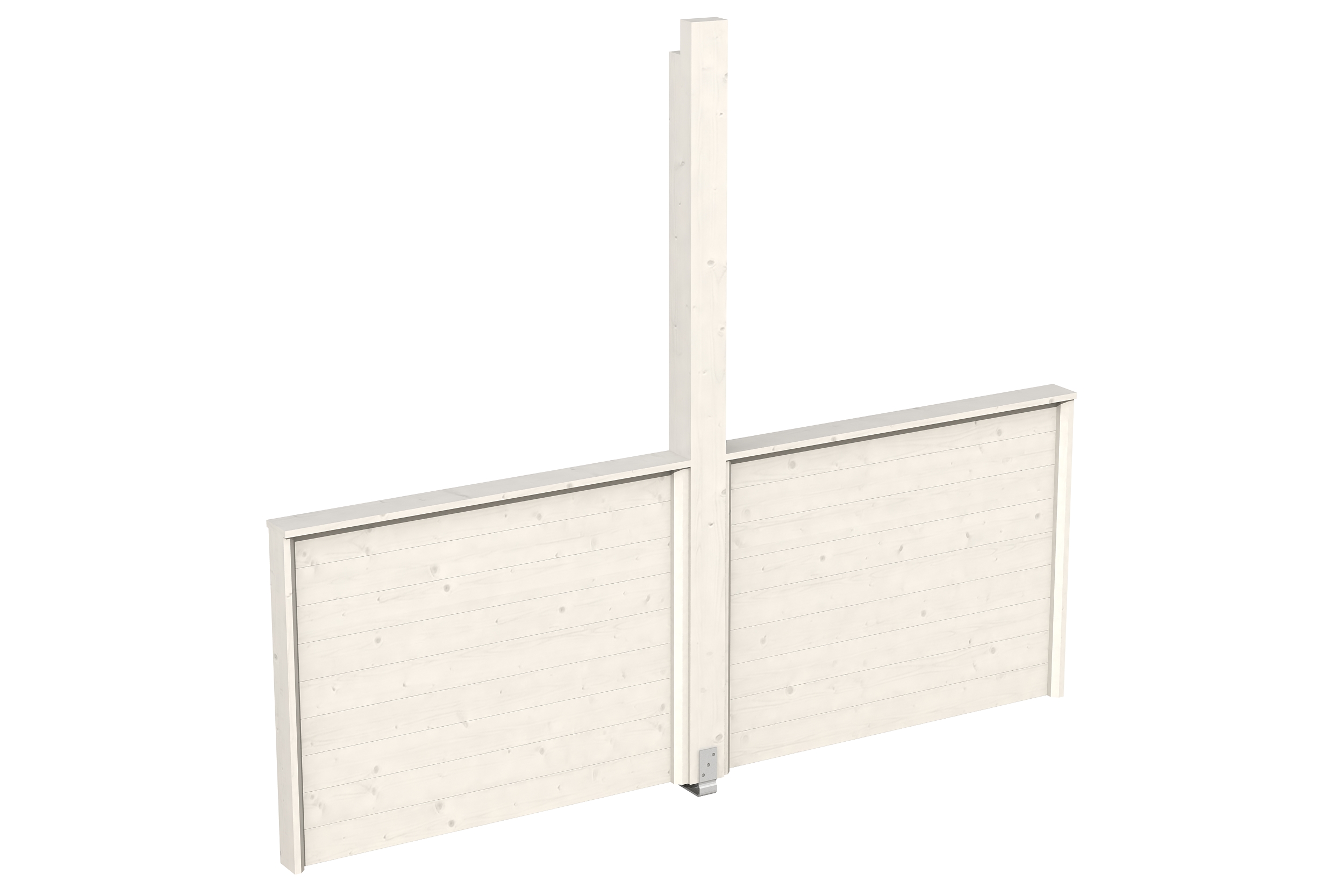 Brüstung für Pavillon Toulouse 270 x 106 cm, weiß