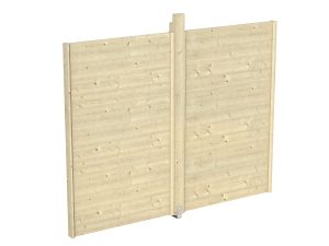 Wand für Pavillon Toulouse 270 x 209 cm, natur