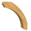 Rundes Kopfband 8 x 5,5 x 75 cm, eiche hell