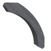 Rundes Kopfband 8 x 5,5 x 75 cm, schiefergrau